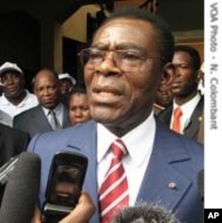 Equatorial Guinea President Teodoro Obiang Nguema Mbasogo