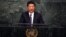 Presiden China, Xi Jinping berbicara pada sidang umum PBB di New York (26/9).