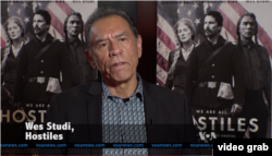 Wes Studi (VOA/Videograb)