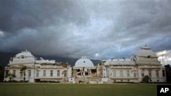 Haiti - National Palace Damaged By Earthquake on January 12, 2010. (AP)