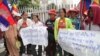 Dozens March Against Sugar Company ‘Land Grabs’