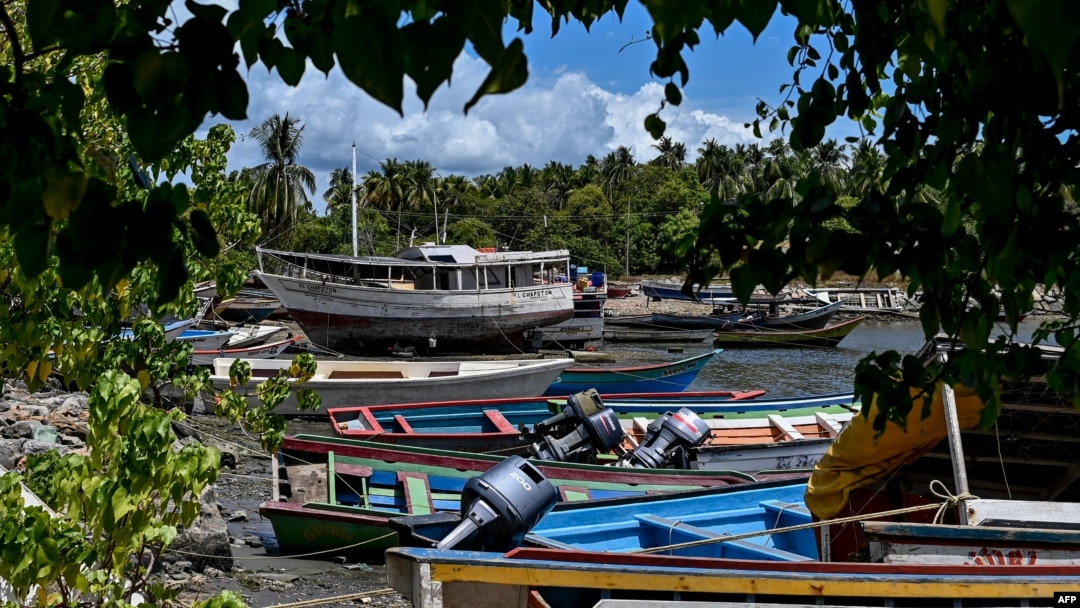 Pelabuhan Guiria, Negara Bagian Sucre, Venezuela, 13 Maret 2020. (Foto: AFP)