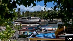 Pelabuhan Guiria, Negara Bagian Sucre, Venezuela, 13 Maret 2020. (Foto: AFP)