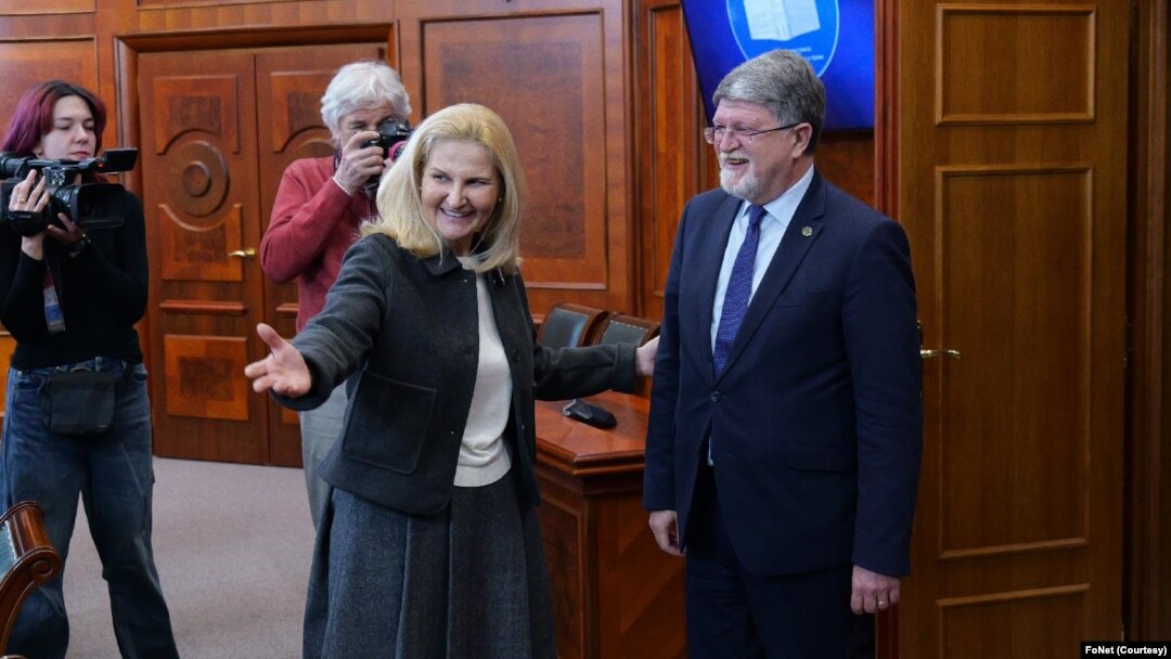 Ministarka za evropske integracije Tanja Miščević sastala se sa izvestiocem EP za Srbiju Toninom Piculom (foto: FoNet)