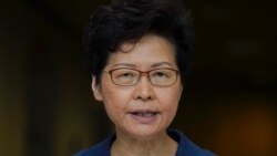 ဆန္ဒပြပွဲကိုင်တွယ်ရေး တရုတ်အကူအညီယူဖို့ ပယ်ချမထားကြောင်း ဟောင်ကောင်အုပ်ချုပ်ရေးမှူးပြော