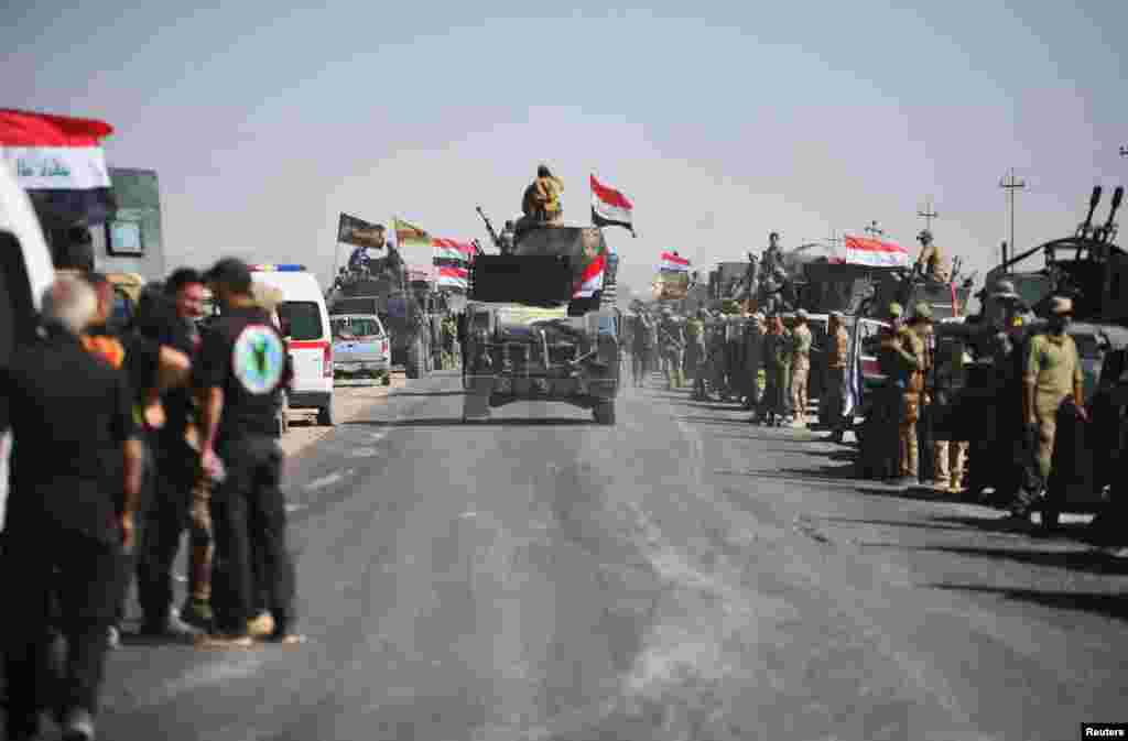 در حالیکه اقلیم کردستان عراق مدعی کنترل بر شهر کرکوک بود، گزارش های تصویری حضور تانک های ارتش عراق را در شهر نشان می دهد.