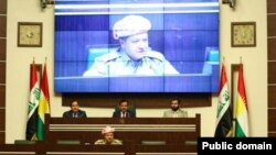 سه‌رۆکی هه‌رێمی کوردستانی عێراق له‌ په‌رله‌مانی هه‌رێم