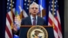 U.S. Attorney General Merrick Garland speaks at the Department of Justice in Washington, Jan. 5, 2022, in advance of the one-year anniversary of the attack on the U.S. Capitol by supporters of then-President Donald Trump. 