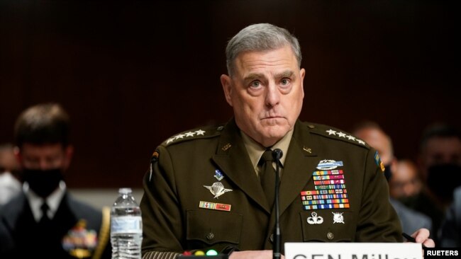 ABD Gnenelkurmay Başkanı General Mark Milley