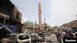 18일 예멘 사나에서 차량 폭탄테러가 발생했다. (자료사진) 