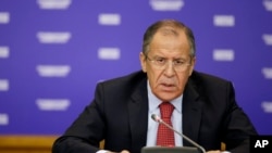 Menlu Rusia Sergei Lavrov (Foto: dok).