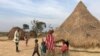 Le campement d’éleveurs peuls mbororo, à Botombo, le 12 janvier 2021. (VOA/Emmanuel Jules Ntap) 