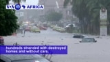 VOA60 Africa - Ivory Coast: A flood kills 18 people in Abidjan