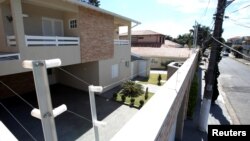 A general view is seen of the house of Aparecida Schunck, the mother of Formula One chief Bernie Ecclestone's wife, Fabiana Flosi, who was kidnapped in Sao Paulo, according to reports in a leading Brazilian news magazine, Brazil, July 26, 2016.
