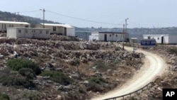 View of the Nof Kaneh outpost of the Jewish West Bank settlement of Karnei Shomron (File)