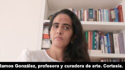 Anamely Ramos González, profesora y curadora de arte en Cuba. [Foto: Cortesía de la entrevistada]