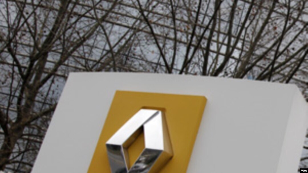 Kantor pusat Renault di Boulogne-Billancourt, Paris, Perancis.