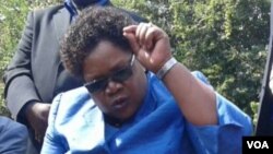 Former Zimbabwean Vice President Joice Mujuru.