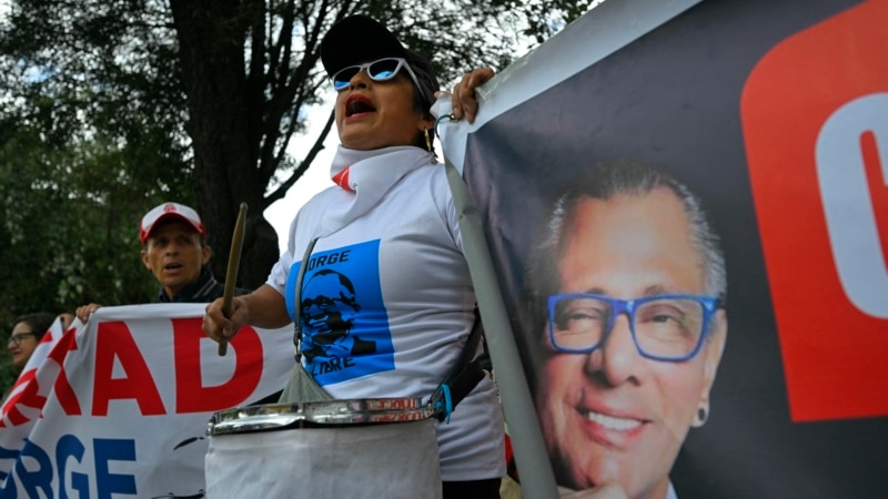 Ecuador’s ex-VP Glas evacuated from prison after attempted killing, lawyer says