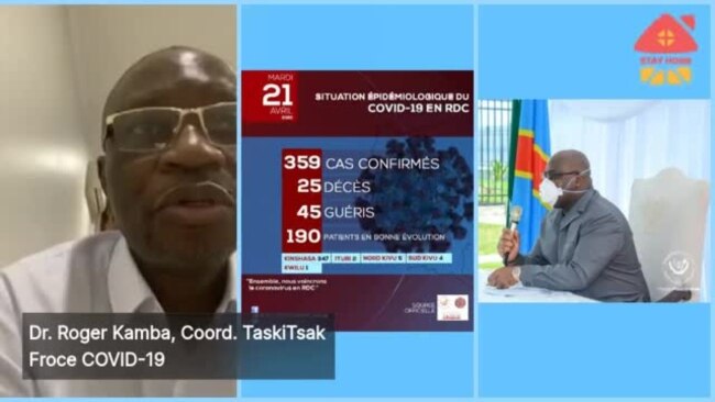COVID-19: Mokambi ya Task Force na RDC ayanoli na VOA Lingala