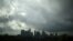 FILE - Rain clouds are seen over downtown Los Angeles, California U.S., Jan. 9, 2018.