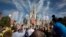 Pháo bông tại Walt Disney World ở Florida. 