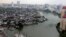FILE - A view of Korail slum, one of Bangladesh's largest slums in Gulshan area, Dhaka, Bangladesh.