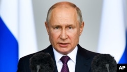 블라디미르 푸틴 러시아 대통령.