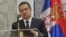 MONTENEGRO -- Serbian foreign minister Ivica Dacic in Podgorica, January 16, 2018.