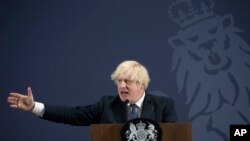 Thủ tướng Anh Boris Johnson.