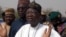 Ministan yada labarai na Najeriya, Lai Mohammed a lokacin da ya kai ziyara makarantar Dapchi