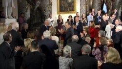 President Trump Hillary Clinton Applause