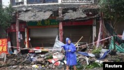 Provinsi Sichuan, China sebelumnya dilanda gempa pada 16 September 2021 (foto: ilustrasi) dan kembali terkena bencana tanah longsor. 