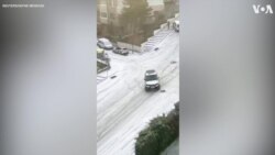 Icy Roads Wreak Havoc in Ankara 