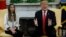 Tổng thống Mỹ Donald Trump gặp bà Fabiana Rosales, phu nhân của lãnh đạo đối lập ở Venezuela, ông Juan Guaido, 27/3/2019