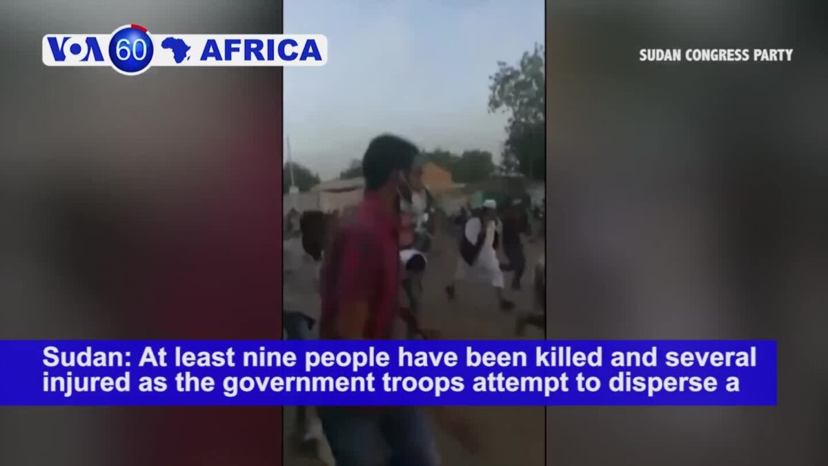 VOA60 Africa - UN Chief Condemns Killing Of Protesters By Sudanese ...