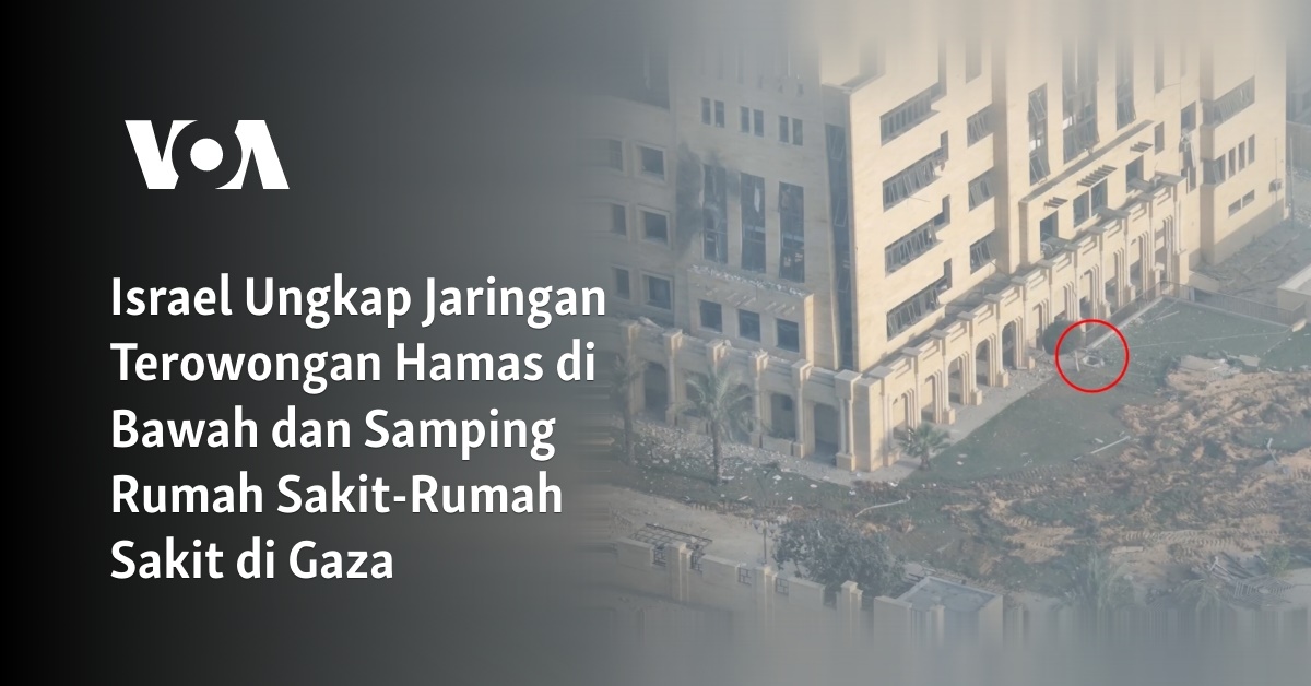 Israel Ungkap Jaringan Terowongan Hamas Di Bawah Dan Samping Rumah ...