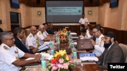 وفود کے درمیان پیر کو نئی دہلی میں ملاقات ہوئی