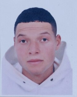 A picture of Brahim al-Aouissaoui, who is suspected by French police and Tunisian security officials of carrying out Thursday's attack in Nice, is seen in this undated photo provided by his family on Oct. 30, 2020.