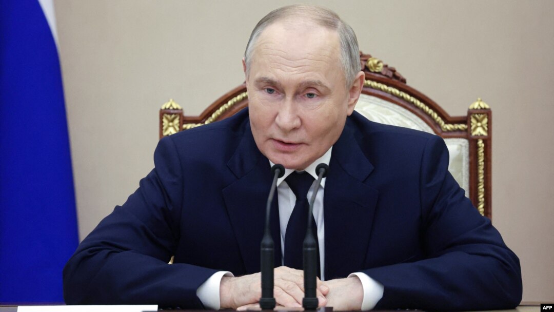 Presiden Rusia Vladimir Putin 