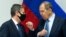 Iceland, Reykjavik, U.S. Secretary of State Antony Blinken greets Russian Foreign Minister Sergey Lavrov