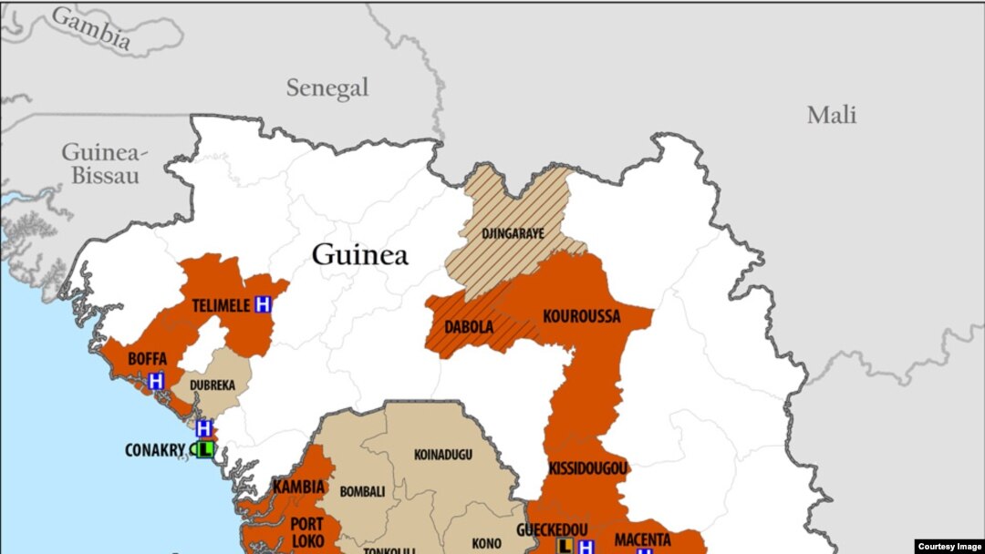 Ebola spreads in West Africa