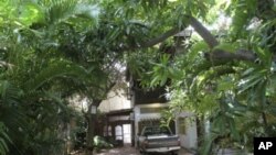 A general view of the home of French architect Patrick Henri Devillers is pictured in Phnom Penh, Cambodia, June 21, 2012. 