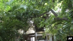 A general view of the home of French architect Patrick Henri Devillers is pictured in Phnom Penh, Cambodia, June 21, 2012. 