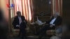 جان کری برای دیدار با ظریف وارد محل اقامت سفیر ایران در سازمان ملل شد