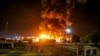 В Ростовской области горит нефтеперерабатывающий завод