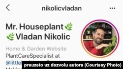 Instagram profil Vladana Nikolića ima 52 000 pratilaca