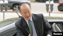 Mkuu mpya wa Benki ya Dunia Jim Yong Kim mjini Washington