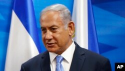 Le Premier ministre israélien Benjamin Netanyahu à Jérusalem,3 septembre 2018. 