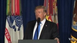 Excerpts of Trump US-Afghanistan Strategy Speech